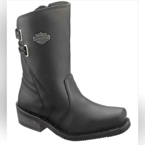 Harley Davidson Women's 11M Leather Riding Boot